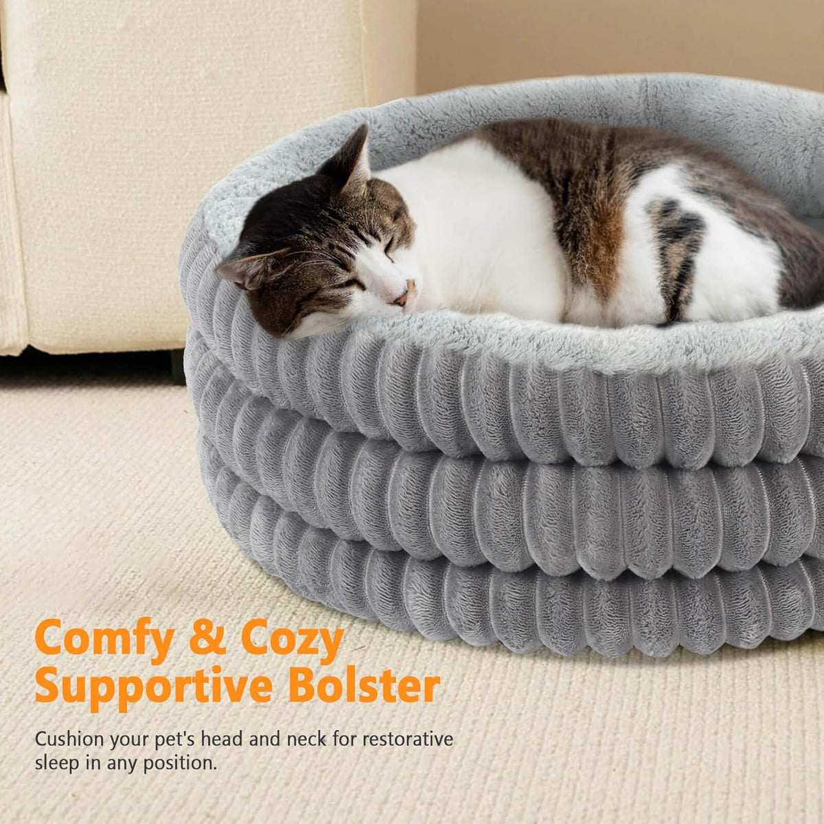 Indoor Heated Cat Bed 20 Inches