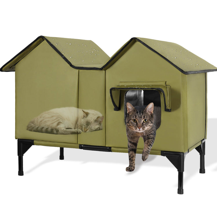 outdoor cat house